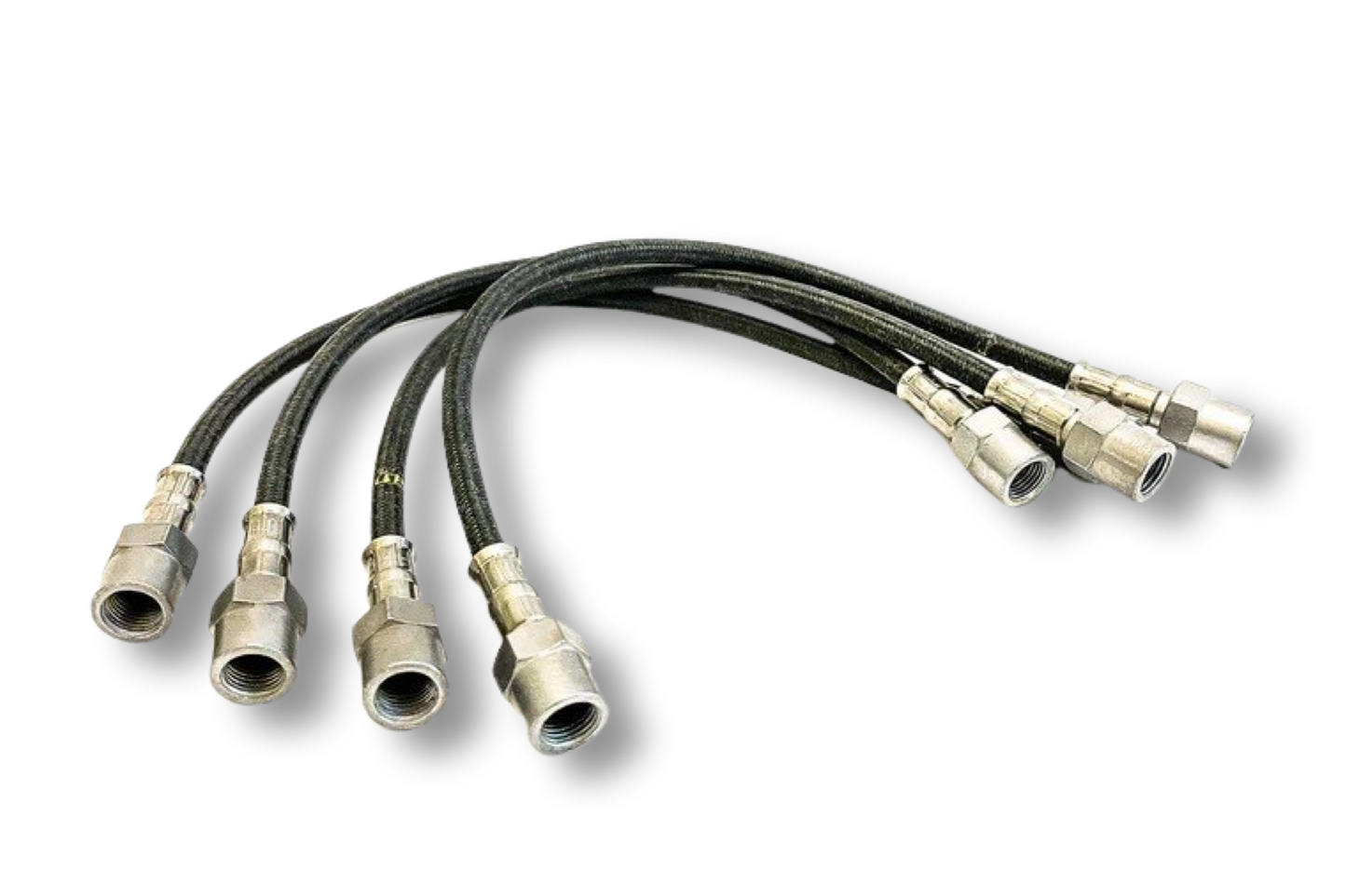 Porsche Carbon Braided Stainless Brake Lines