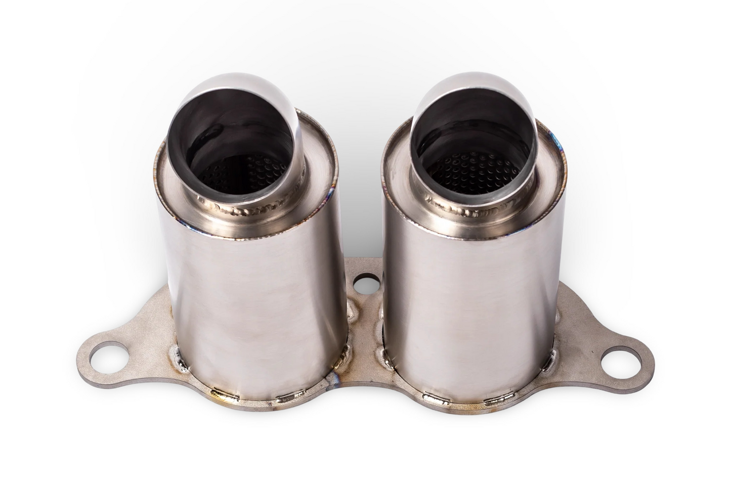 JCR Titanium Exhaust Tips Silenced Porsche GT3 GT3RS