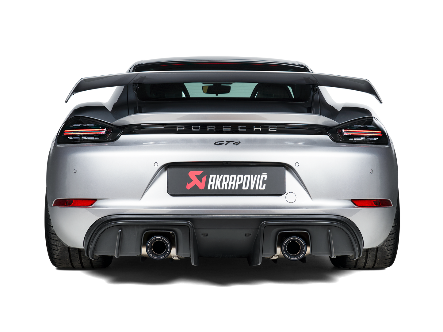 Akrapovic Slip On System Porsche 718 GT4 / Spyder