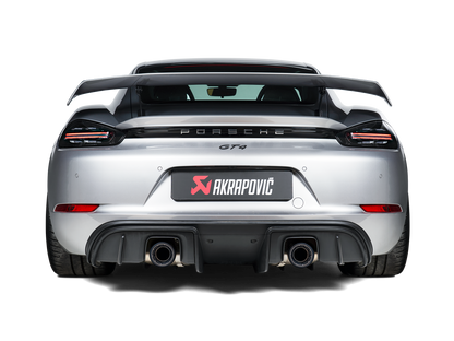 Akrapovic Slip On System Porsche 718 GT4 / Spyder