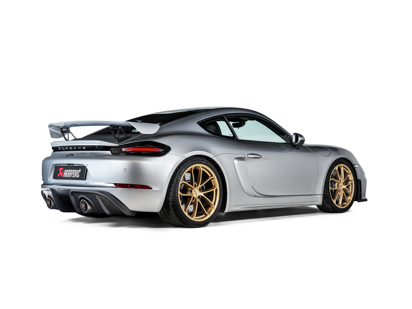 Akrapovic Rear Carbon Fiber Diffuser Porsche 718 GT4 / Spyder