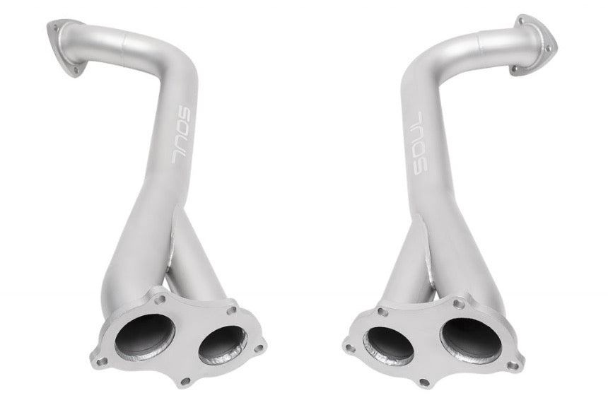 Porsche 718 GT4 / Spyder / GTS 4.0L SOUL Competition Over Axle Pipes