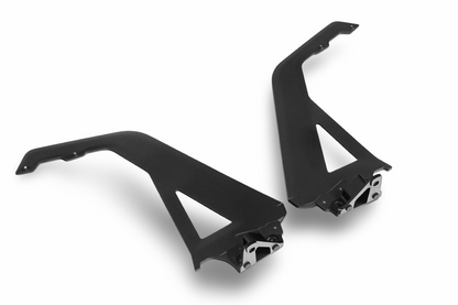 Porsche 992 GT3 Wing Risers Silver Rocket