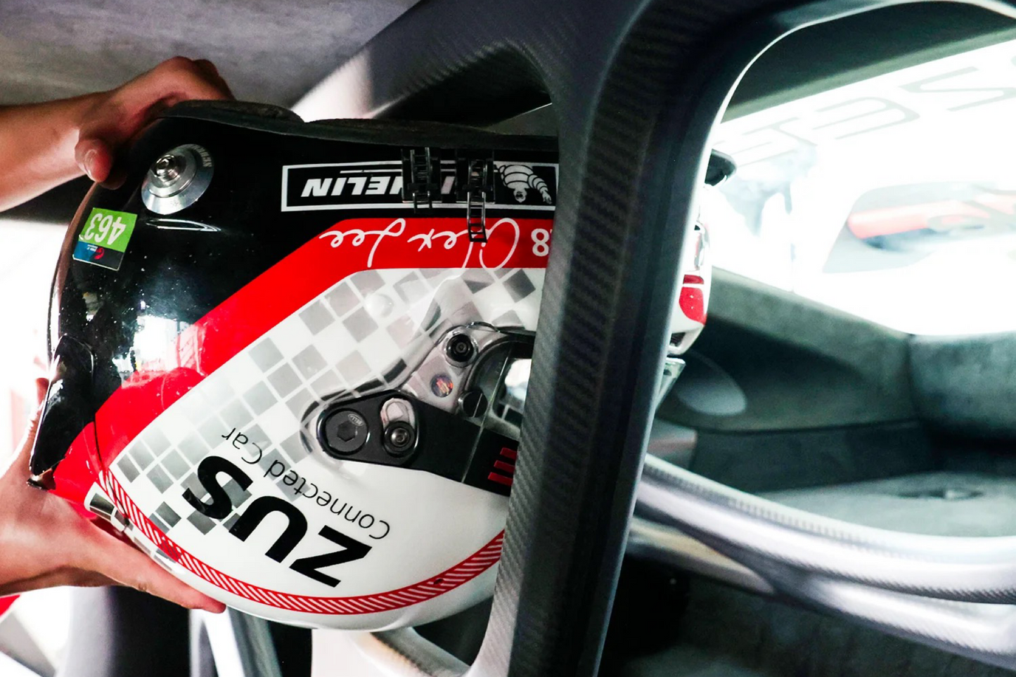 Porsche 992 GT3 GT3RS Dry Carbon Fiber Roll Cage Silver Rocket